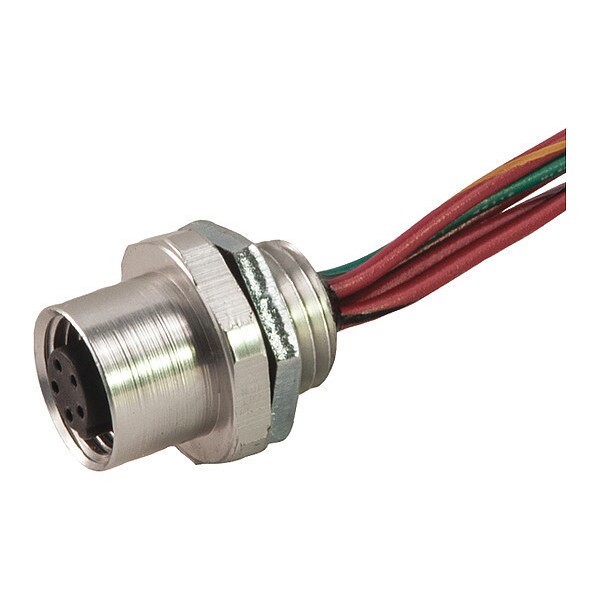 Receptacle, Dual Key, Female, 3 Pole