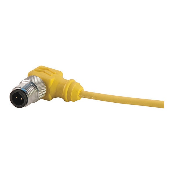 Cordset, Dual Key, PVC, Male, 2 Pole, 20 ft.