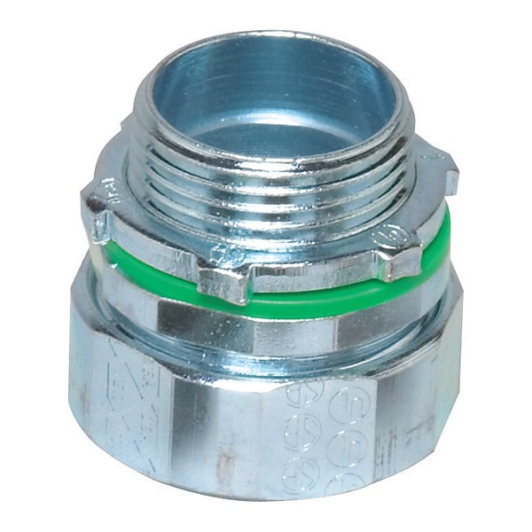 Liqua-Seal Conn, Insltd, 3", Zn Plated Iron