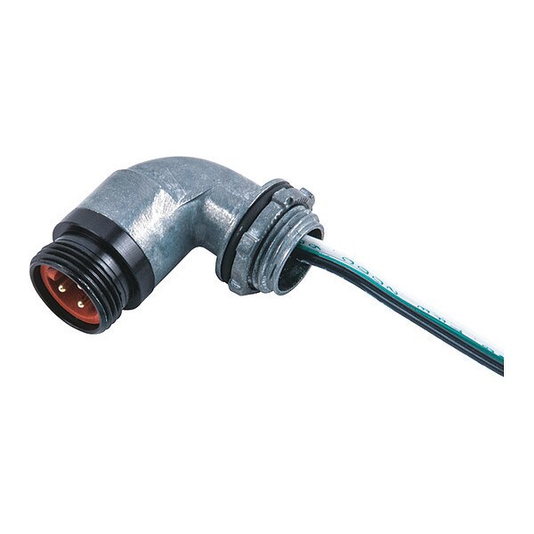 Receptacle, Mini, Hi-Temp, Male, 2 P, 1 ft.