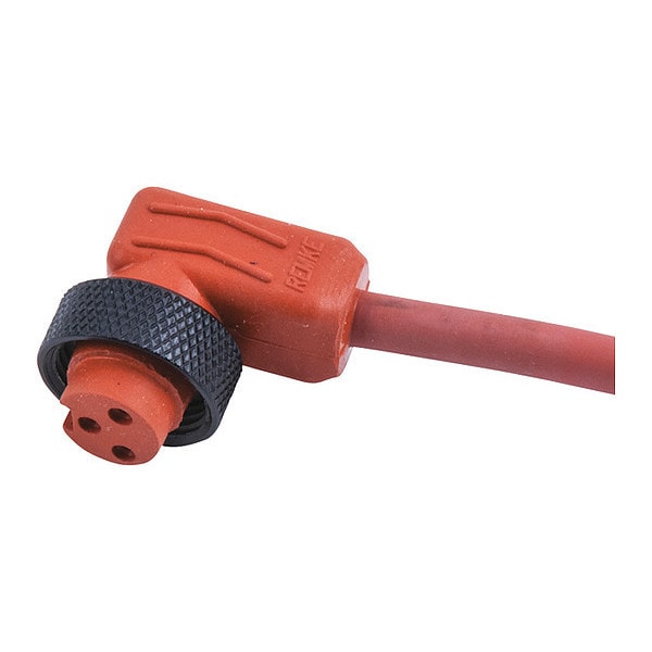 Cordset, Mini, Hi-Temp Sil, F, 5 Pole, 12 ft.