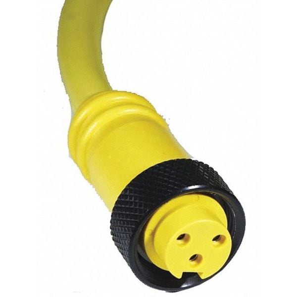 Cordset, Mini-Link Assy, PVC, F, 2 P, 12 ft.
