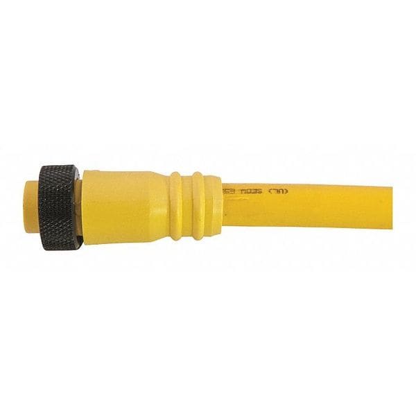 Cordset, Mini, PVC, Female, 6 Pole, 3 ft.