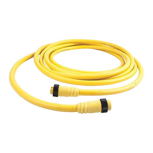 Cordset, Mini-Link, PVC, M/F, 6 Pole, 12 ft.