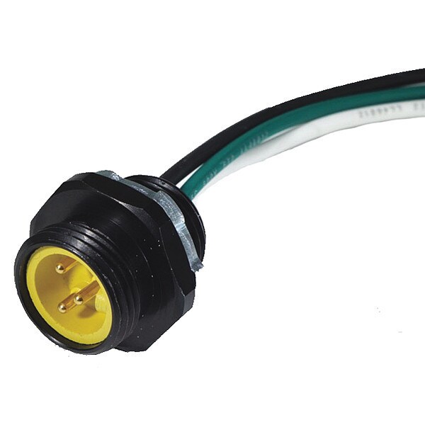Receptacle, MiniSize, Male, 5 Pole, 1 ft.