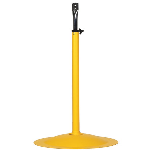 Fan Mount, HD Pedestal, Steel, Yellow