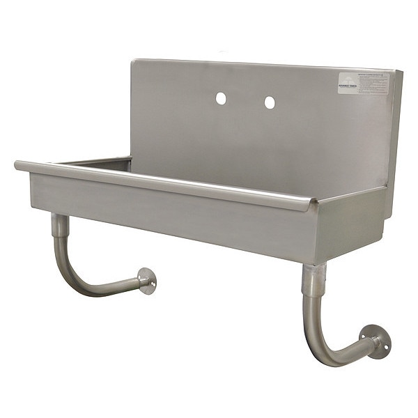 Hand Wash Sink, ADA, 1 Station, Faucet Optl