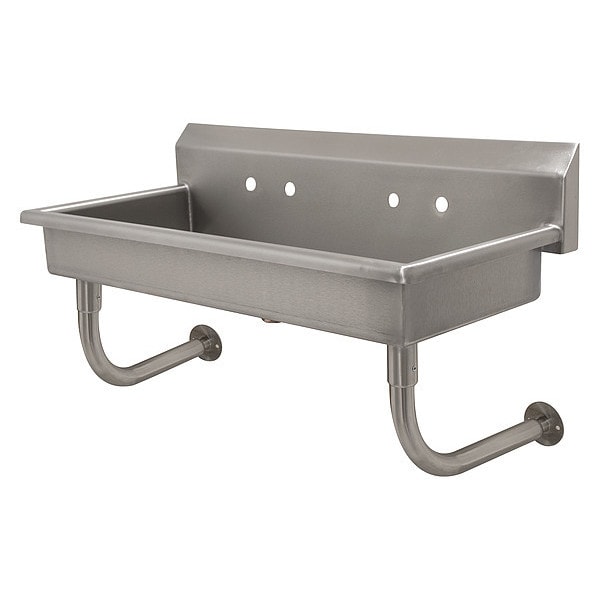 NSF, ADA, Wash Sink 2 Station, Faucet Optl