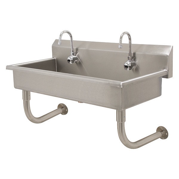 Wash Sink, NSF, Hands-Free, 2 Station