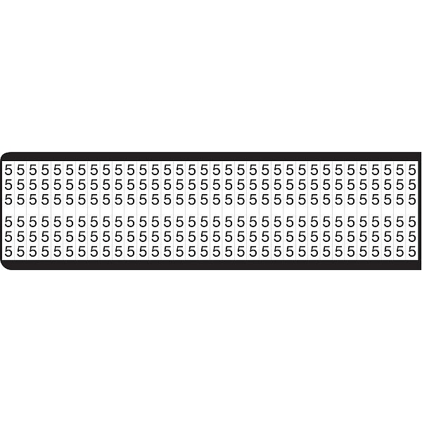 Wire Marker Card, .27" x 1.5", 34-66, PK25