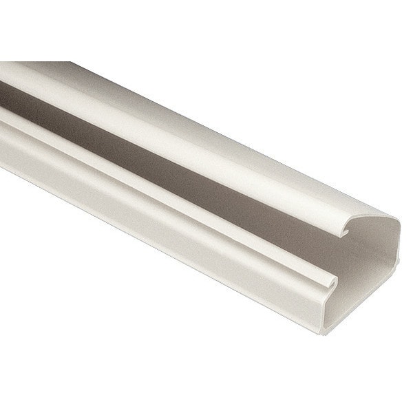 Base Raceway, LD10 Series, 1 Channel, 1.51 in W, 0.94 in H, 6 ft L, Gray, 6 PK