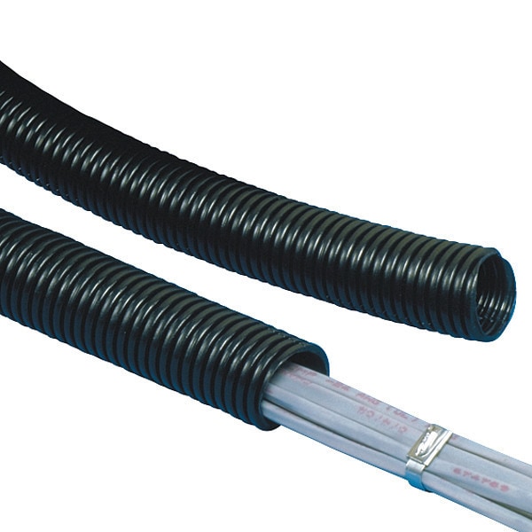 Clt Solid, 1" x 100 ft., Hs Nylon, Blk, 1rl
