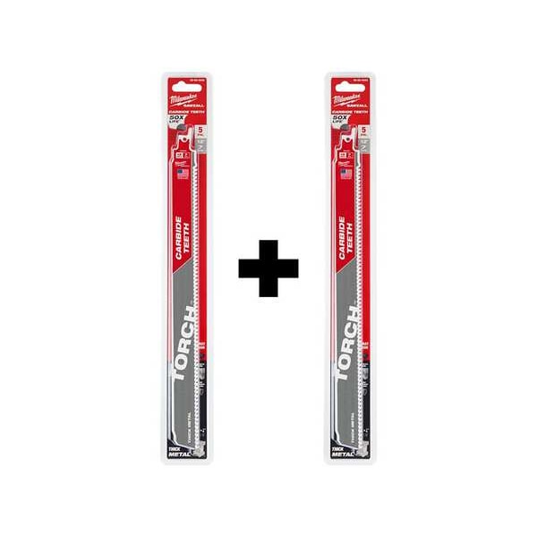 12" 8TPI The TORCH with CARBIDE TEETH 10 PK