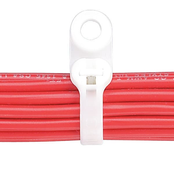 Cable Tie, 12-1/2 in L, 3 in Max Bundle Dia., Natural, Nylon 6/6, 50 lb Strength, 500 PK