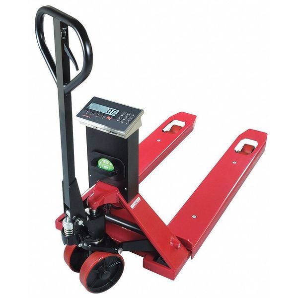 Pallet Jack Scale, Pwdr Coat Stl, 5000 lb.