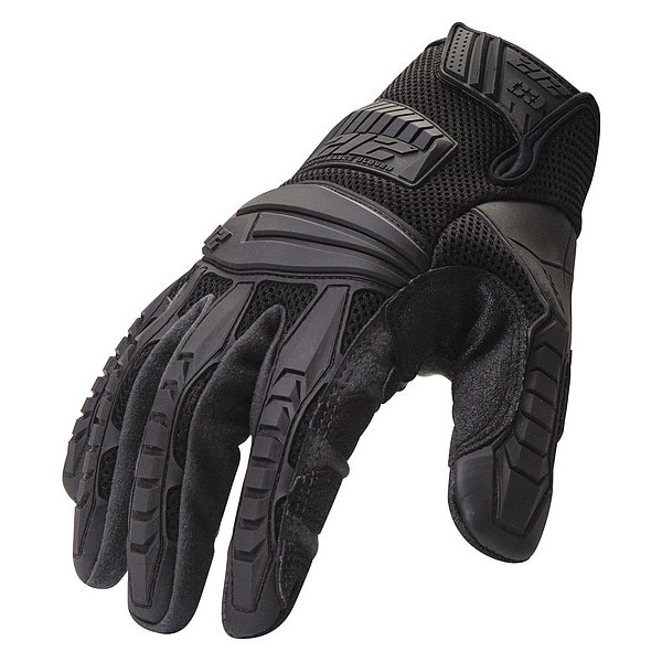 Cut Resistant Glove, Lvl 3, Black, XL, PR