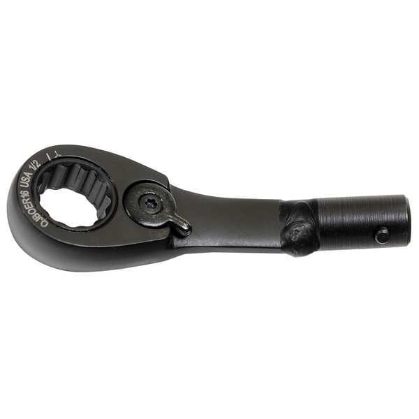 CDI Torque Head, 12 pt Ratchet, J, 7/16"