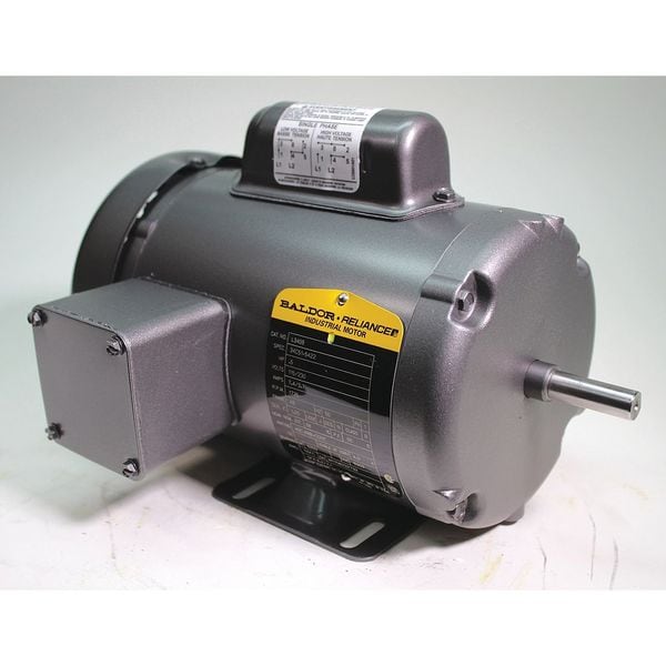 Capacitor-Start/Run General Purpose Motor, 1/2 hp HP, 115/230V AC Voltage, 48 Frame