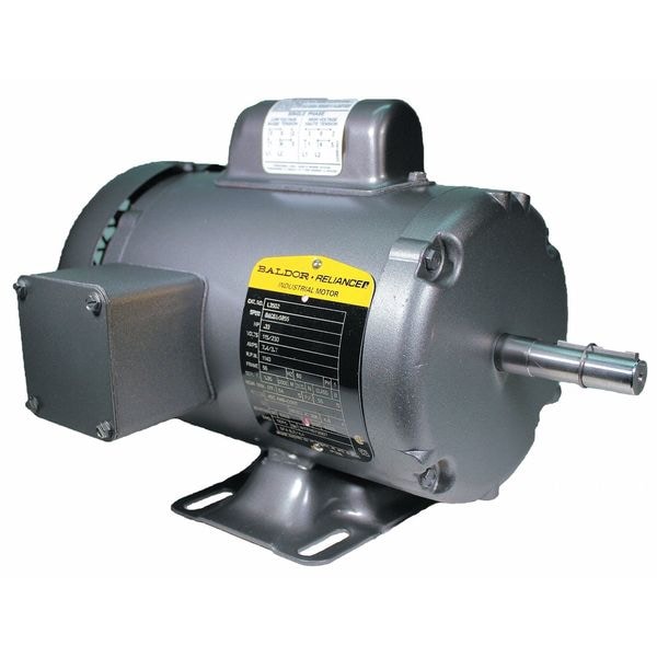 Capacitor-Start/Run General Purpose Motor, 1/3 hp HP, 115/230V AC Voltage, 56 Frame