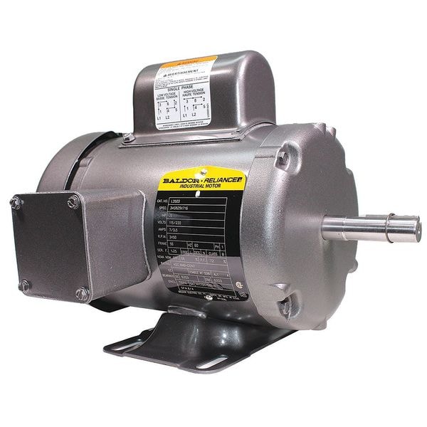 Capacitor-Start/Run General Purpose Motor, 1/2 hp HP, 115/230V AC Voltage, 56 Frame