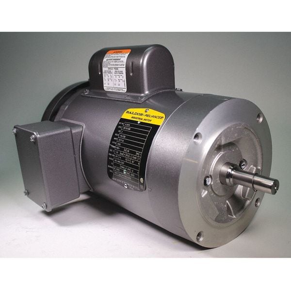 Capacitor-Start/Run General Purpose Motor, 2 hp HP, 115/208-230V AC Voltage, 56C Frame