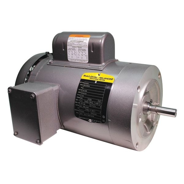 Capacitor-Start/Run General Purpose Motor, 1 hp HP, 115/230V AC Voltage, 56C Frame