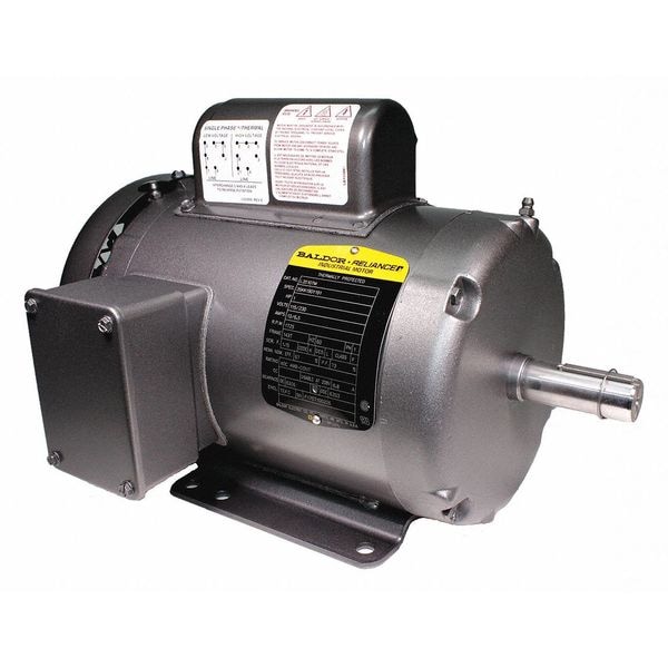 Capacitor-Start/Run General Purpose Motor, 1 hp HP, 115/230V AC Voltage, 143T Frame