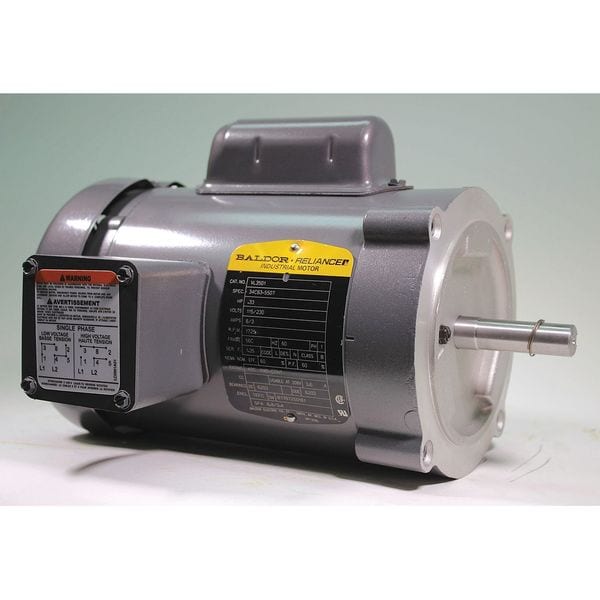 Capacitor-Start/Run General Purpose Motor, 1/3 hp HP, 115/230V AC Voltage, 56C Frame