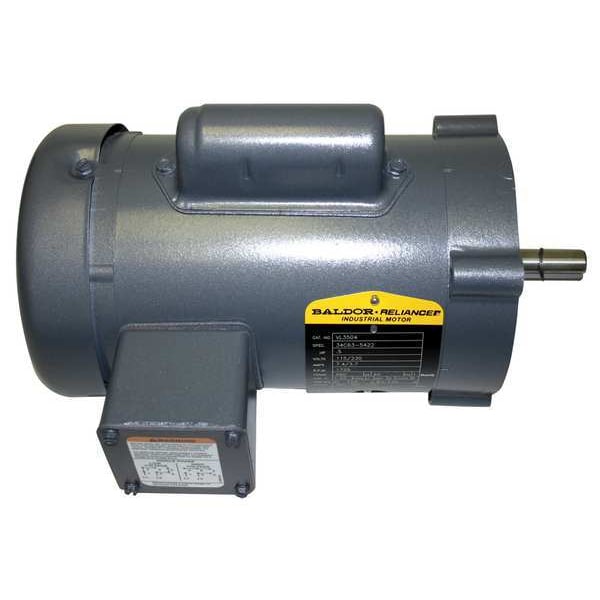 Capacitor-Start/Run General Purpose Motor, 2 hp HP, 115/230V AC Voltage, 184C Frame