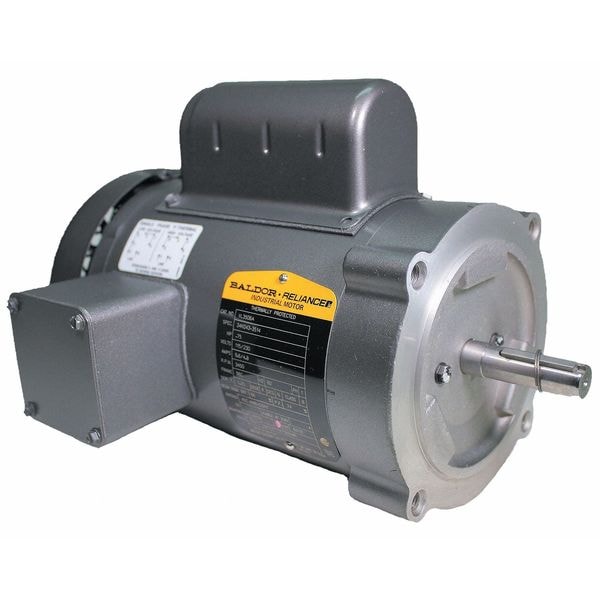 Capacitor-Start/Run General Purpose Motor, 3/4 hp HP, 56C Frame, 115/230V AC Voltage