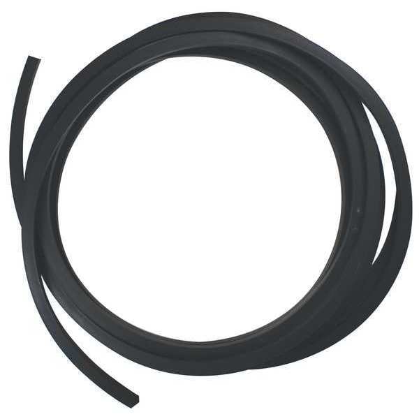 Rubber Cord, Buna, 3/16 In, 100 Ft.