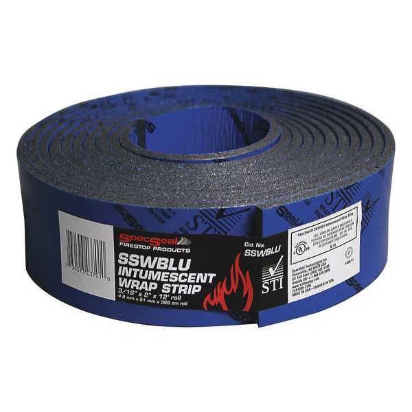 2X3/16X12 Fire Barrier Sswblu Wrap Strip