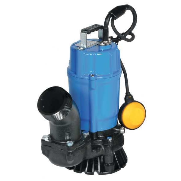 3" 1 HP Submersible Trash Pump with Ball Float Attached