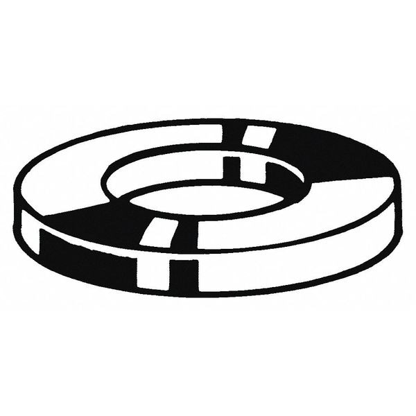 Flat Washer, For Screw Size 7/8" , Steel Black Oxide Finish, 140 PK