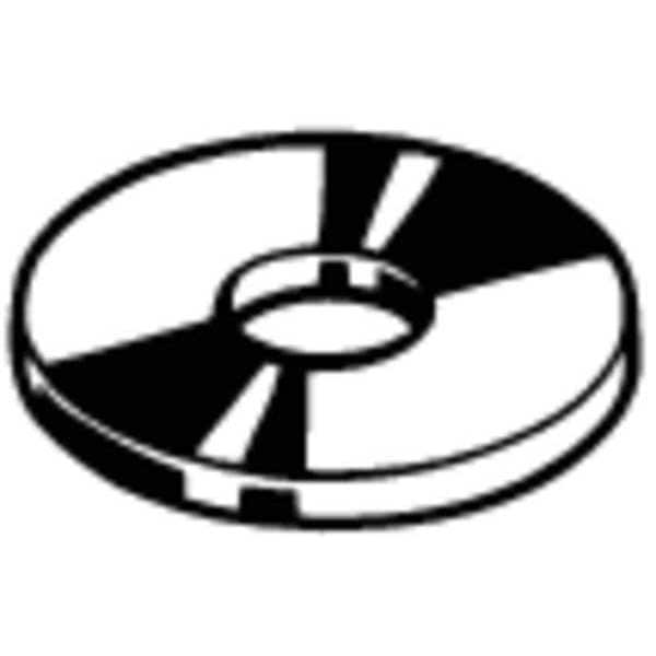 Flat Washer, For Screw Size 2 1/4" , Steel Black Oxide Finish, 25 PK