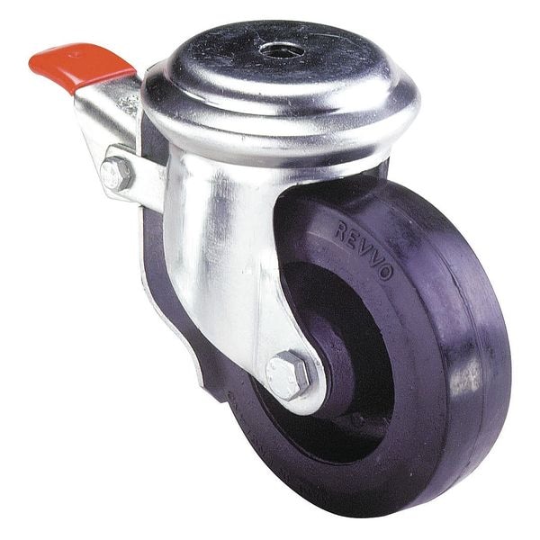Kngpn Swivl Caster, Phnolic, 5 in., 495 lb.