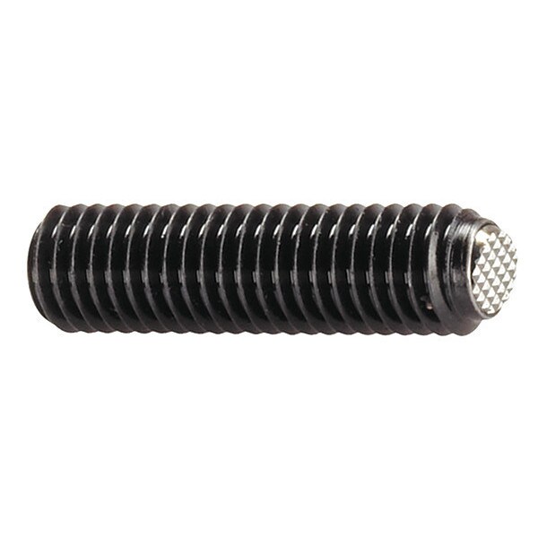 Thrust Screw, Ball Ended, Steel, 1-31/32in