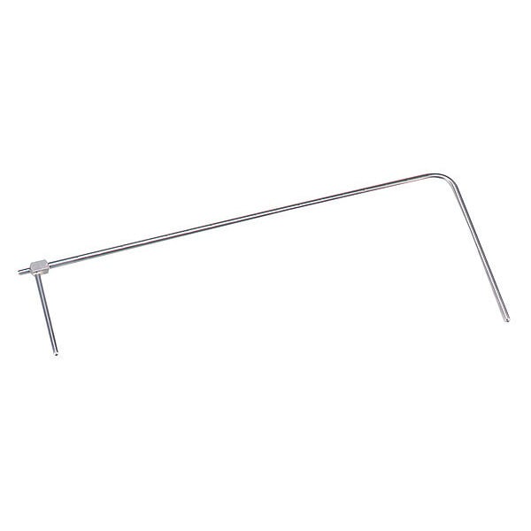 Stainless steel Pitot tube, 5/16" dia., 216" insertion length.