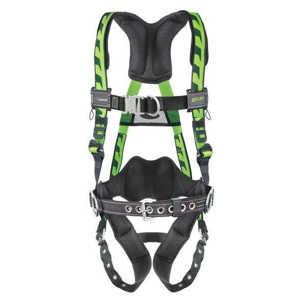 AirCore(TM) Full Body Harness, 2XL/3XL, 400 lb., Quick-Connect Chest/ Tongue Leg Straps