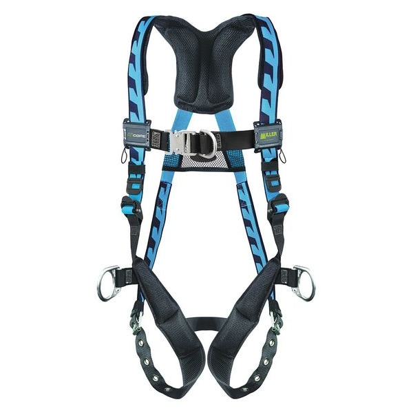 AirCore(TM) Full Body Harness, 2XL/3XL, 400 lb., Quick-Connect Chest/ Tongue Leg Straps