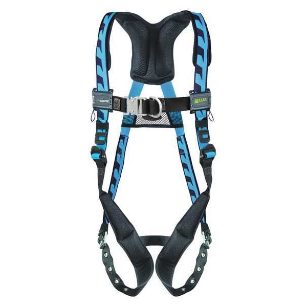 AirCore(TM) Full Body Harness, 2XL/3XL, 400 lb., Quick-Connect Chest/ Tongue Leg Straps