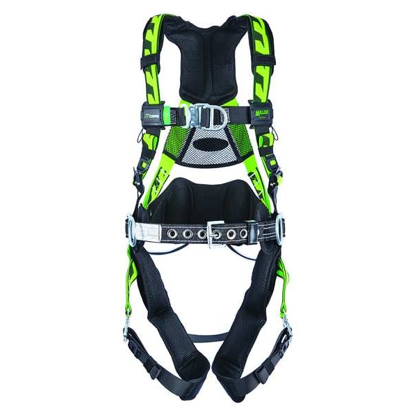 AirCore(TM) Wind Energy Full Body Harness, L/XL, 400 lb., Quick-Connect Chest/