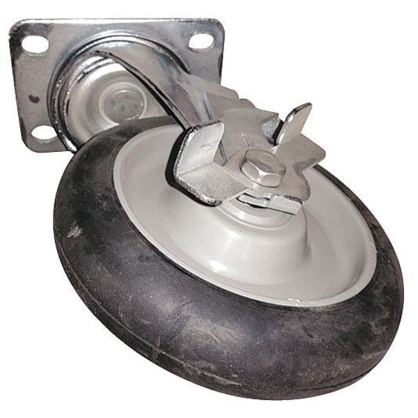 Caster, Swivel, Black, 5 In