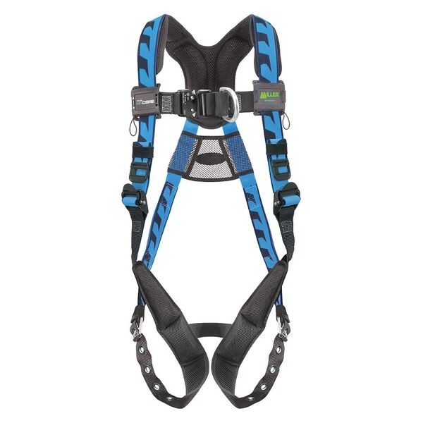 AirCore(TM) Full Body Harness, 2XL/3XL, 400 lb., Quick-Connect Chest/ Tongue Leg Straps