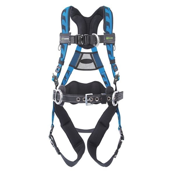 AirCore(TM) Full Body Harness, 2XL/3XL, 400 lb., Quick-Connect Chest/ Quick-Connect Leg Straps