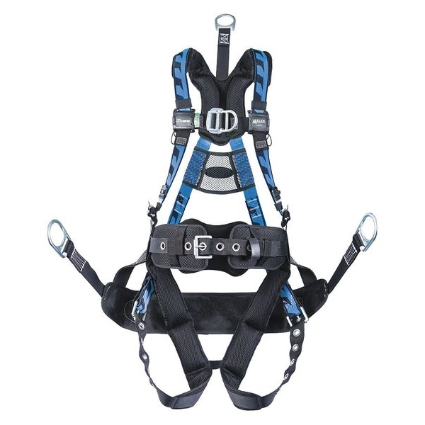 AirCore(TM) Oil & Gas with Bos'n Chair Full Body Harness, S/M, 400 lb., Mating Chest/