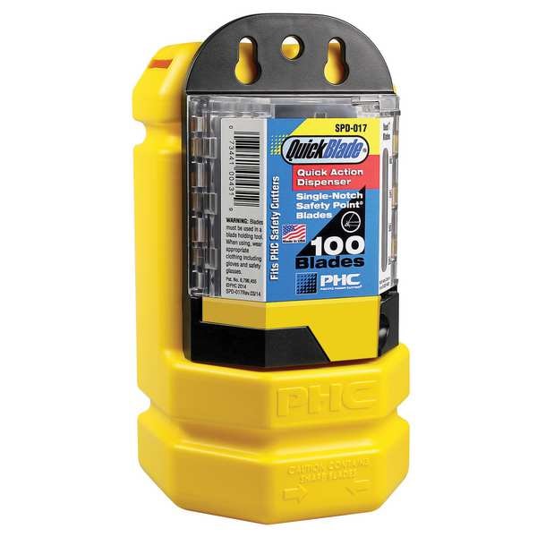 Utility Blade, Safety Tip, 1-11/16 in.