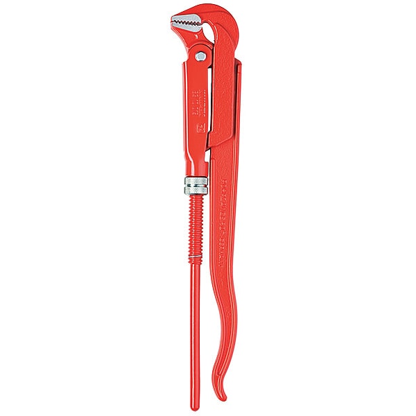 16 in L 2 3/8 in Cap. Alloy Steel Swedish Pipe Wrench