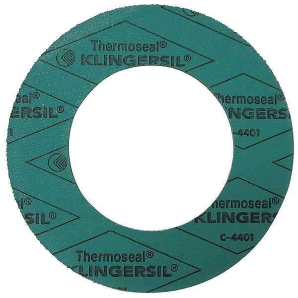 Flange Gasket, 8 in., 1/16 in., Green