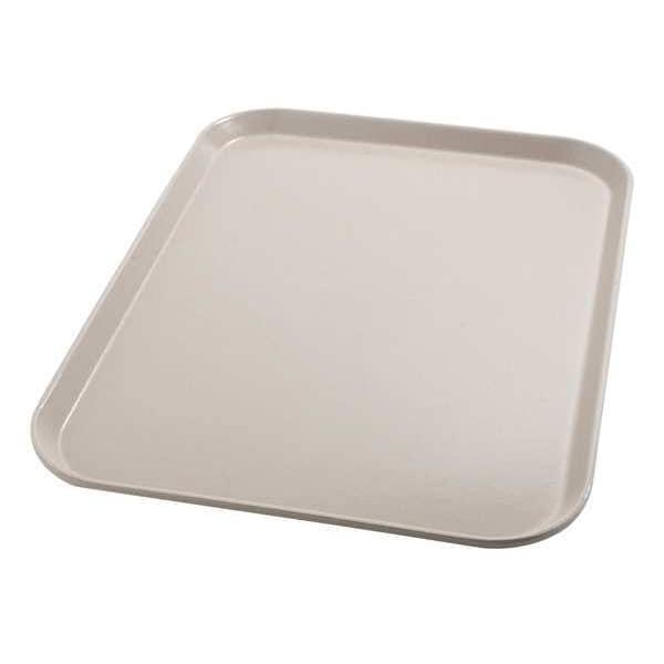 Tray, Flat, 18in.L x 14in.W, Latte, PK12